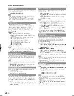 Preview for 32 page of Sharp 60E77UM - LC - 60" LCD TV Operation Manual