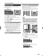 Preview for 33 page of Sharp 60E77UM - LC - 60" LCD TV Operation Manual