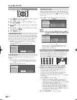 Preview for 38 page of Sharp 60E77UM - LC - 60" LCD TV Operation Manual