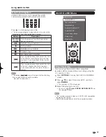 Preview for 39 page of Sharp 60E77UM - LC - 60" LCD TV Operation Manual