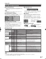 Preview for 43 page of Sharp 60E77UM - LC - 60" LCD TV Operation Manual