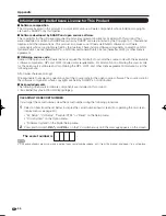 Preview for 48 page of Sharp 60E77UM - LC - 60" LCD TV Operation Manual