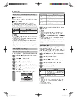 Preview for 39 page of Sharp 60X50H Operation Manual