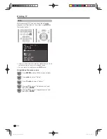 Preview for 44 page of Sharp 60X50H Operation Manual