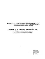 Preview for 26 page of Sharp 63CS-03S Operation Manual