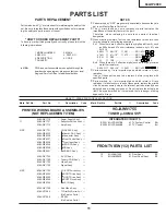 Предварительный просмотр 11 страницы Sharp 64LHP4000 Service Manual