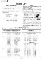 Предварительный просмотр 244 страницы Sharp 64LHP5000 Service Manual