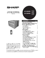 Sharp 66129902992 Installation And Operation Manual preview