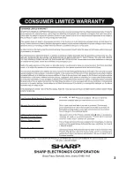 Preview for 3 page of Sharp 66129902992 Installation And Operation Manual