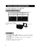 Preview for 4 page of Sharp 66129902992 Installation And Operation Manual
