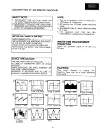 Предварительный просмотр 7 страницы Sharp 66FW-54H Service Manual