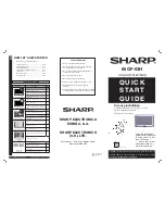 Sharp 66GF-63H Quick Start Manual preview