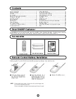 Предварительный просмотр 4 страницы Sharp 66GS-62H Operation Manual