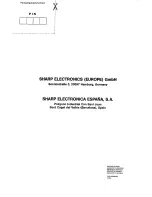 Предварительный просмотр 74 страницы Sharp 70AS-06S Operation Manual