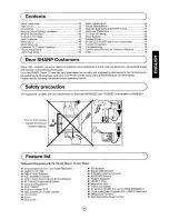 Предварительный просмотр 2 страницы Sharp 70ES-14S Operation Manual