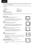 Предварительный просмотр 6 страницы Sharp 70FW-53E Service Manual