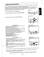 Предварительный просмотр 25 страницы Sharp 70FW-57E Operation Manual