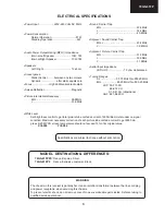 Preview for 3 page of Sharp 70GS-61FP Service Manual