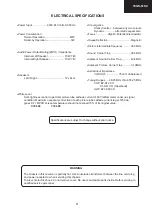 Preview for 3 page of Sharp 70GS-61SC Service Manual