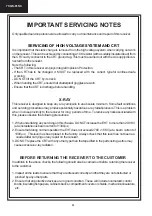 Предварительный просмотр 4 страницы Sharp 70GS-61SC Service Manual