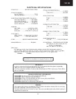 Предварительный просмотр 3 страницы Sharp 72GF-66CH Service Manual