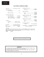 Preview for 2 page of Sharp 81GF-63E Service Manual