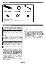 Preview for 2 page of Sharp 8A-C22CX1 Operation Manual