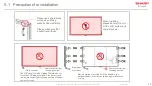 Preview for 32 page of Sharp 8M-B120 Installation Manuallines