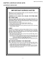 Предварительный просмотр 3 страницы Sharp 9Q-FG1A Service Manual