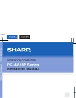 Sharp Actius PC-AV18P Operation Manual preview