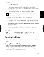 Preview for 44 page of Sharp Actius PC-GP22W Operation Manual