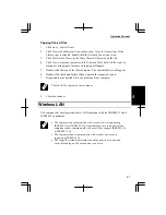 Preview for 87 page of Sharp Actius PC-MC22 Operation Manual