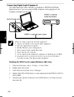 Предварительный просмотр 77 страницы Sharp Actius PC-MV10 Operation Manual