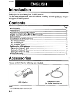 Preview for 4 page of Sharp AD-USB1 Operation Manual