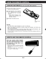 Preview for 8 page of Sharp AE-A07CR Operation Manual