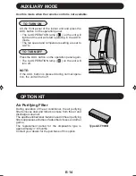 Preview for 16 page of Sharp AE-A07CR Operation Manual