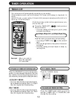 Preview for 14 page of Sharp AE-A09CJ Operation Manual