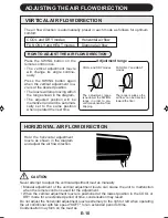 Preview for 12 page of Sharp AE-A09DE Operation Manual