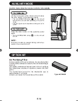 Preview for 16 page of Sharp AE-A09DE Operation Manual