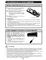 Preview for 24 page of Sharp AE-A09DE Operation Manual