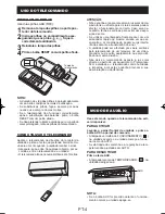 Preview for 42 page of Sharp AE-A12KR Operation Manual