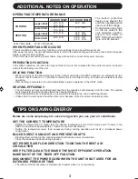 Preview for 5 page of Sharp AE-A18CJ Operation Manual