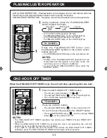 Предварительный просмотр 13 страницы Sharp AE-A18EJ Operation Manual