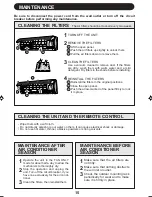 Предварительный просмотр 17 страницы Sharp AE-A18EJ Operation Manual