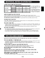 Preview for 5 page of Sharp AE-A18GR Operation Manual