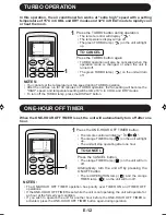 Preview for 14 page of Sharp AE-A18GR Operation Manual