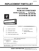 Preview for 27 page of Sharp AE-A7FHR Service Manual