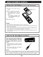 Preview for 6 page of Sharp AE-M18AE-T Operation Manual