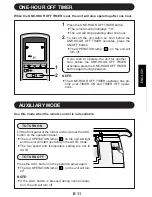 Preview for 13 page of Sharp AE-M18AE-T Operation Manual