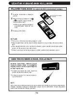 Preview for 22 page of Sharp AE-M18AE-T Operation Manual